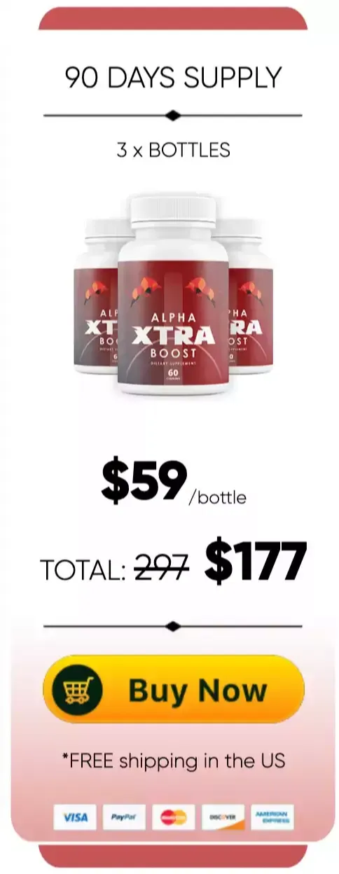 Alpha Xtra Boost popular pack at $59 (3 Bottle)
