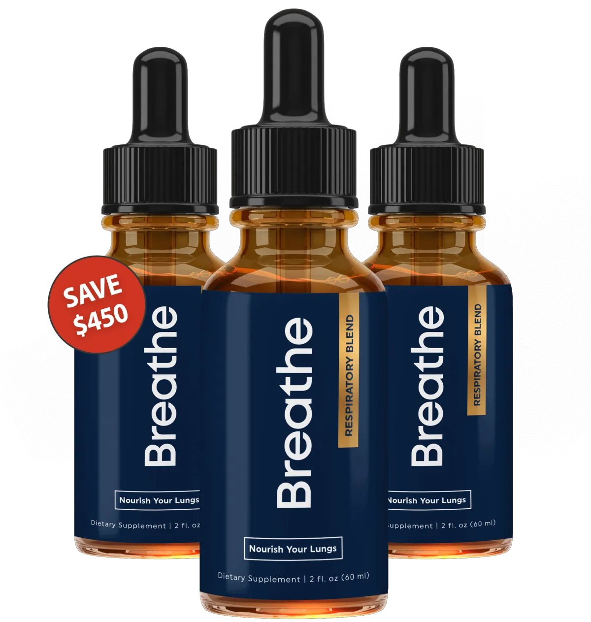 Breathe Lung Support Supplement – Clearer Breathing, Stronger Lungs, Better Living