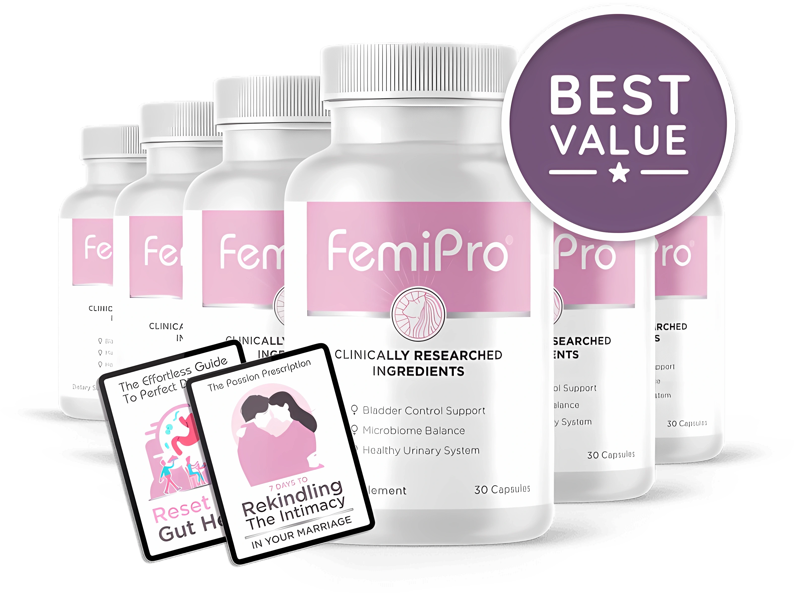 FemiPro promotes daily urinary & vaginal health