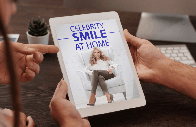 GumAktiv free bonus- Celebrity Smile At Home