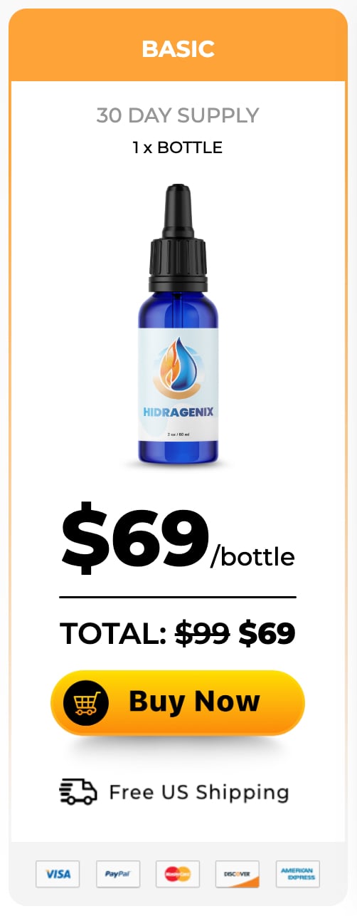 Hidragenix basic pack at $69 (1 Bottle)