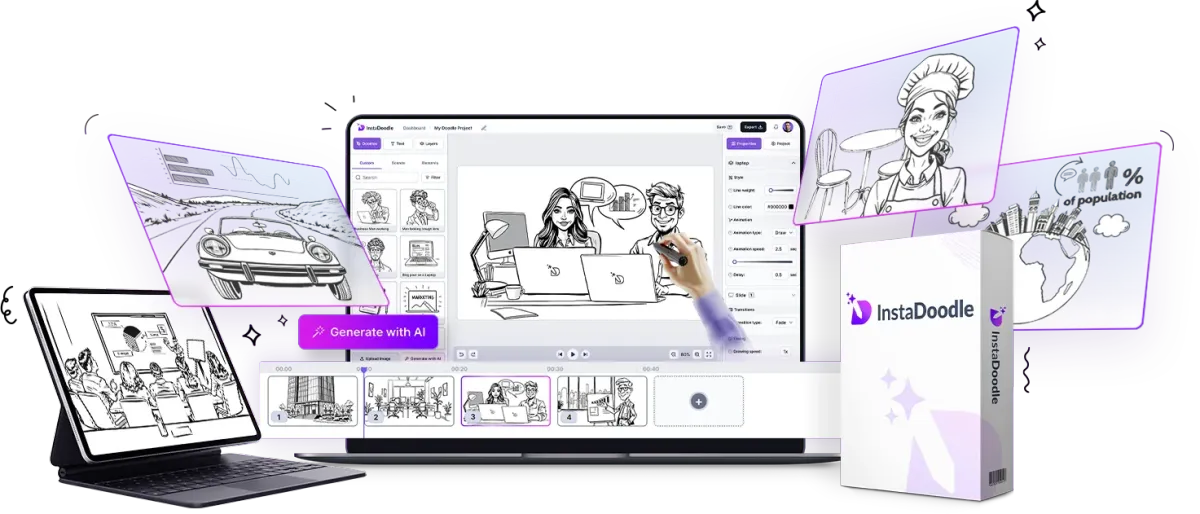 Instadoodle full package