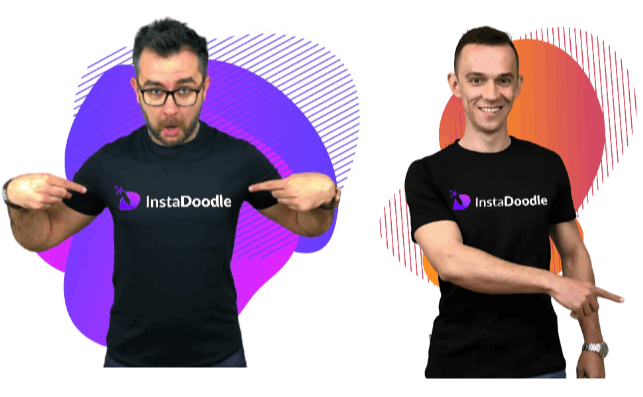 InstaDoodle Created by Vlad Christian and Stoica of BlasterSuite
