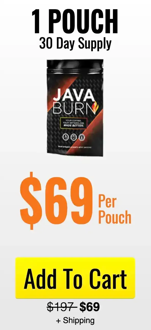 Java Burn 1 pouch at $69
