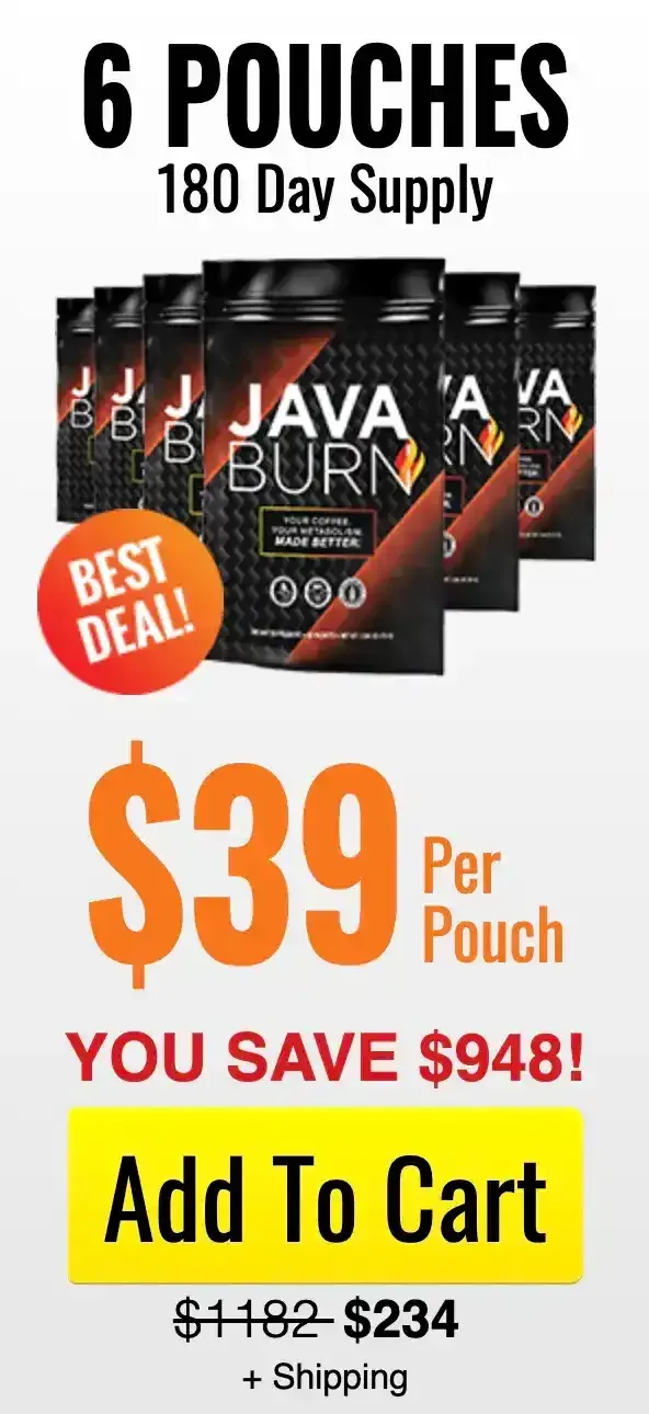 Java Burn 6 pouch at $39