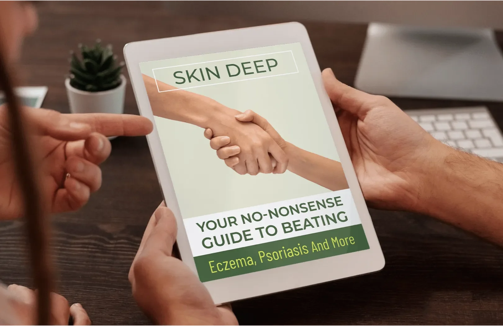 KeraBiotics free bonus- Skin Deep: Your No-Nonsense Guide to Beating Eczema, Psoriasis and More