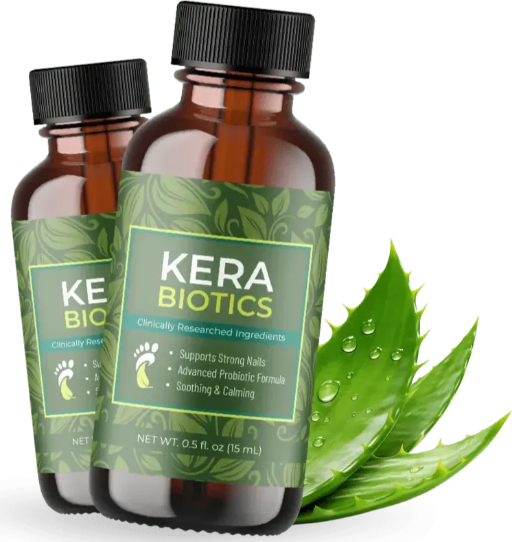 KeraBiotics – Natural Toenail Fungus Support with Probiotics and Plant Extracts