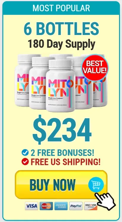 Mitolyn most popular  pack at $39 (3 bottle)