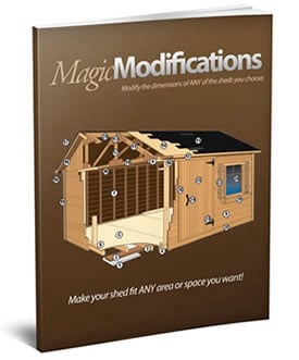 My Shed Plans Bonus #2 - Magic Modifications (VALUE: $79)