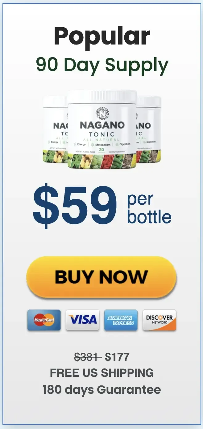 Nagano Tonic Popular pack at $59 (6 bottle)