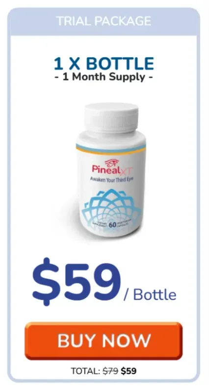 Pineal XT Trial package at $59 (1 Bottle)