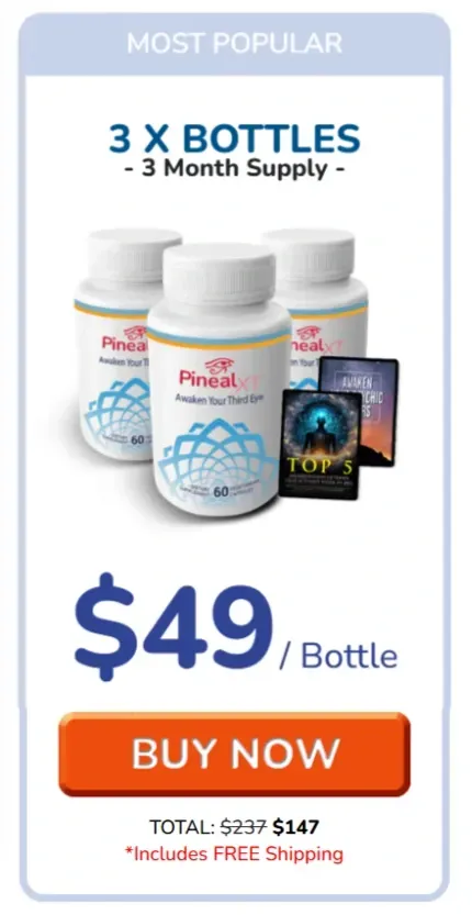 Pineal XT Most popular package at $49 (3 Bottle)