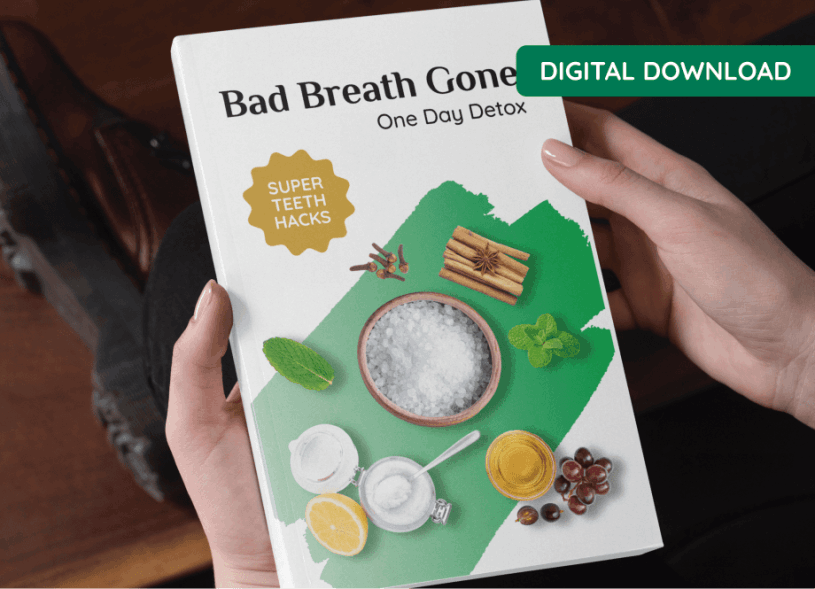 ProDentim free bonus- Bad Breath Gone. One Day Detox