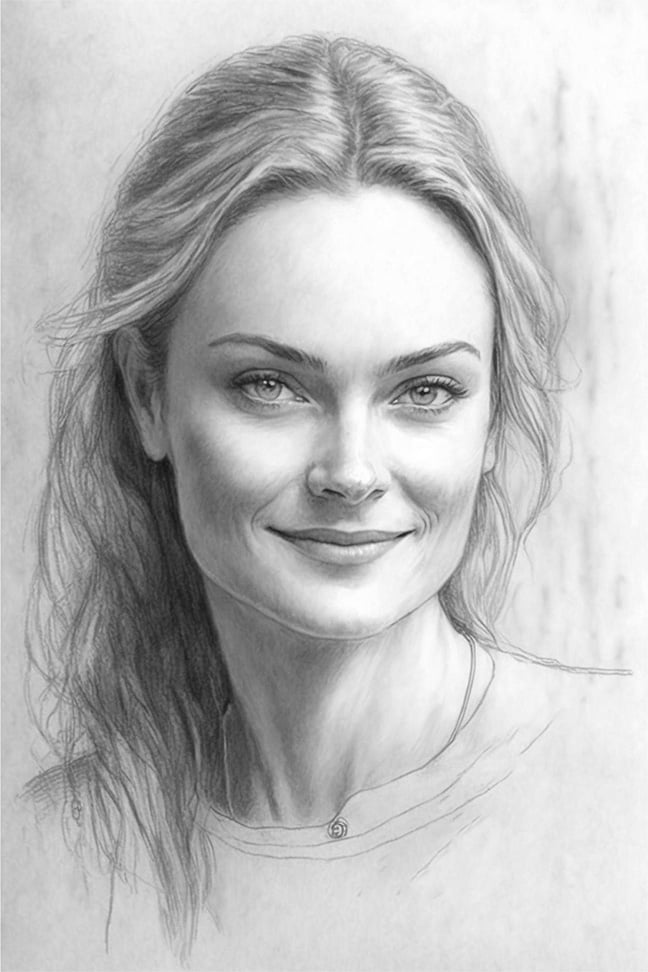 Soulmate Story Drawing of a female