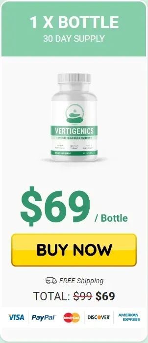 Vertigenics basic pack at $69 (1 bottle)